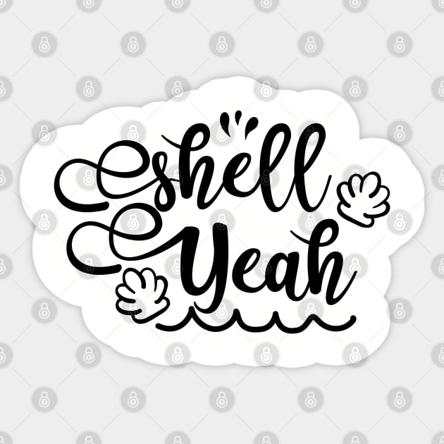 she'll yeah Sticker by busines_night